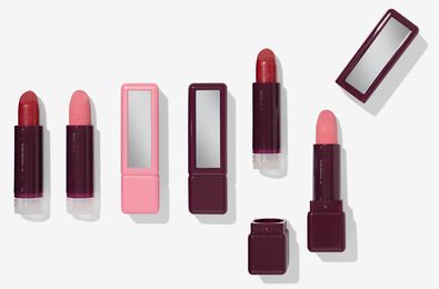 &eacute;tui pour rouge &agrave; l&egrave;vres rechargeable bordeaux  - 11230420 - HEMA